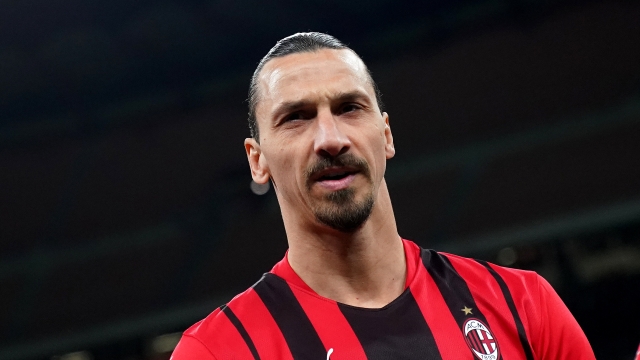 Foto  Spada/LaPresse  17 gennaio  2022 - Milano, Italia  Sport, Calcio  Milan vs Spezia - Campionato italiano di calcio Serie A TIM 2021/2022 - Stadio San Siro Nella foto:  Zlatan Ibrahimovic (A.c. Milan);  Photo Spada/LaPresse  January 17  , 2022 - Milan,Italy Sport, Soccer  Milan vs Spezia  - Italian Serie A Football Championship 2021/2022 - San Siro Stadium In the photo: Zlatan Ibrahimovic (A.c. Milan);