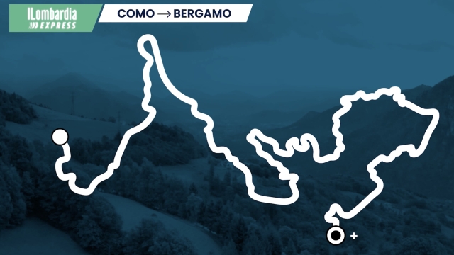 Tratto Como-Bergamo de Il Lombardia