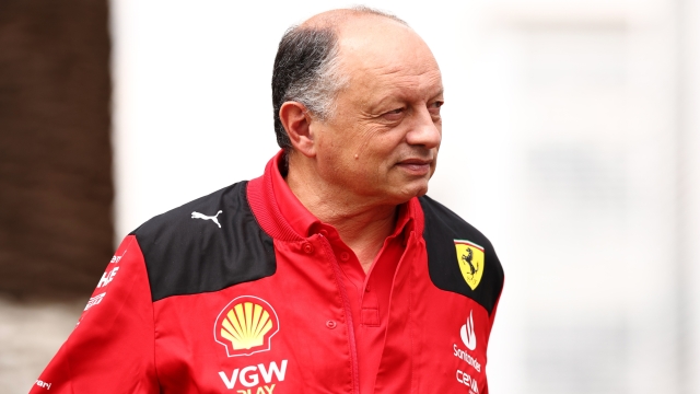 MEXICO CITY, MEXICO - OCTOBER 26: Ferrari Team Principal Frederic Vasseur walks in the Paddock during previews ahead of the F1 Grand Prix of Mexico at Autodromo Hermanos Rodriguez on October 26, 2023 in Mexico City, Mexico. (Photo by Jared C. Tilton/Getty Images)