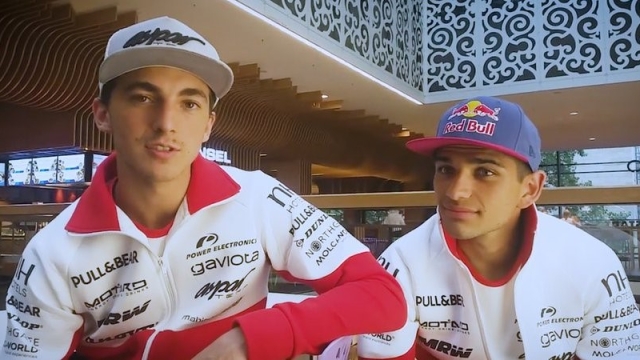 Pecco Bagnaia e Jorge Martin compagni in Mahindra Moto3 nel 2015 e 2016