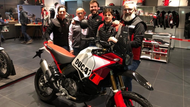 Ducati Milano Masterclass Desert X Rally