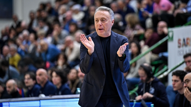 Piero Bucchi
Banco di Sardegna Dinamo Sassari - Estra Pistoia
Legabasket LBA Serie A UnipolSai 2023-2024
Sassari, 14/01/2024
Foto L.Canu / Ciamillo-Castoria