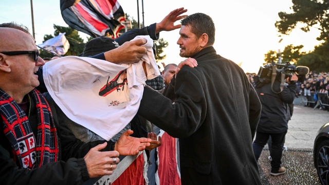 Nicola Riva and Tifosi, Fans, Supporters of Cagliari Calcio