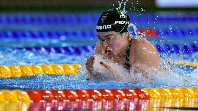 Benedetta Pilato from Italy at World Aquatics Championships Doha 2024  - sport- swimming -Doha (Qatar) February 17, 2024 (Photo by Gian Mattia D'Alberto / LaPresse)