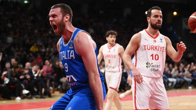 Nicolo Melli Italia Italy - Turchia Turkiye FIBA EuroBasket 2025 Qualifiers FIP 2024 Pesaro, 22/02/2024 Foto M.Ceretti / Ciamillo-Castoria