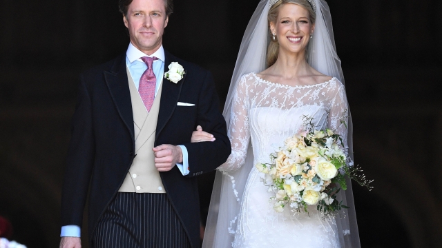 28. February 2024: The husband of Lady Gabriella Windsor died suddenly at the age of 45 on Sunday. Kingston was the son-in-law of Princess and Prince Michael of Kent, a cousin of late Queen Elizabeth I. WINDSOR, ENGLAND - MAY 18: Lady Gabriella Windsor and Thomas Kingston leave after marrying in St George's Chapel on May 18, 2019 in Windsor, England. (Photo by Andrew Parsons - WPA Pool/Getty Images