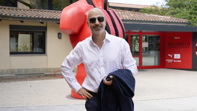 CAIRATE, ITALY - JULY 04: CEO of AC Milan Ivan Gazidis attends an AC Milan training session at Milanello on July 04, 2022 in Cairate, Italy. (Photo by Pier Marco Tacca/AC Milan via Getty Images)