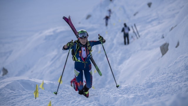 Alba De Silvestro  atleta nazionale di Scialpinismo