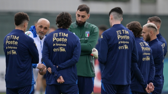 Luciano Spalletti During Italian national soccer Training at the Giulio Onesti center in Rome Italy - Monday, March 18, 2024 - Sport  Soccer ( Photo by Alfredo Falcone/LaPresse )