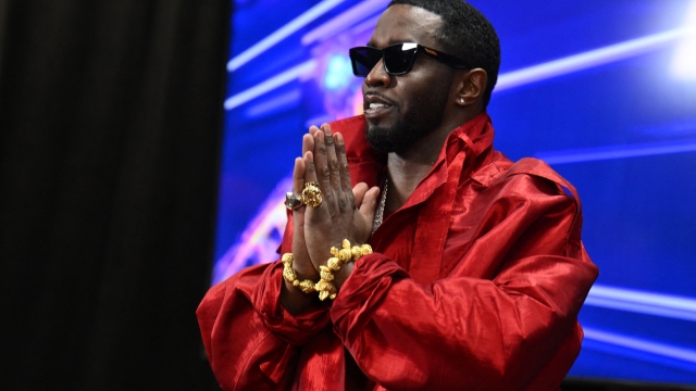 (FILES) US producer-musician Sean "Diddy" Combs gestures in the press room during the MTV Video Music Awards at the Prudential Center in Newark, New Jersey, on September 12, 2023. Superstar rapper and music industry mogul Sean Combs was sued November 16 by the singer Cassie, who accused him of rape and physical abuse. The hip-hop artist -- also known as both Puff Daddy or Diddy -- subjected the R&B singer, whose real name is Casandra Ventura, to more than a decade of coercion by physical force and drugs as well as a 2018 rape, she said in her suit, filed in federal court in Manhattan. The suit says that Ventura met Combs in 2005, when she was 19 and he was 37. (Photo by ANGELA WEISS / AFP)