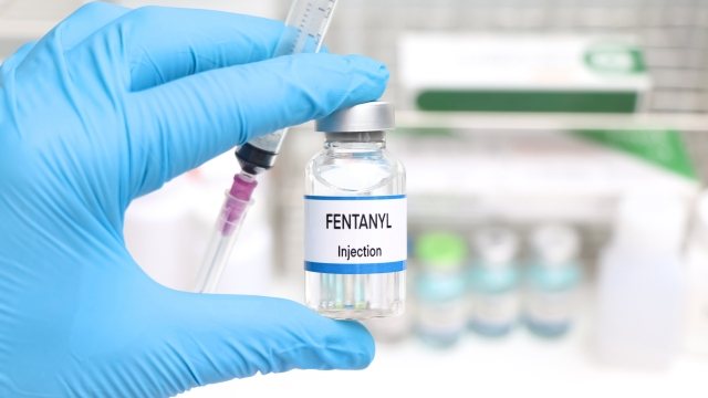 FENTANYL in a vial, Chemicals used in medicine or laboratory