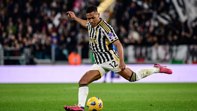 Juventus' Alex Sandro   during the Serie A soccer match between Juventus and Atalanta at the Allianz Stadium in Torino, north west Italy - Sunday, March 10, 2024. Sport - Soccer . (Photo by Marco Alpozzi/Lapresse)