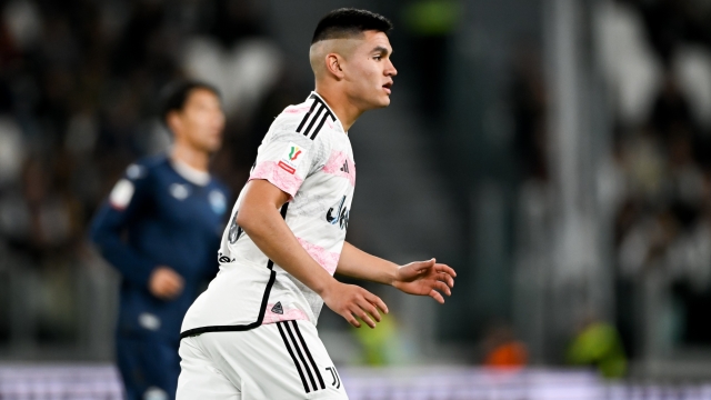 TURIN, ITALY - APRIL 02: Carlos Alcaraz of Juventus looks on during the Coppa Italia Semi-final match between Juventus and SS Lazio at Allianz Stadium on April 02, 2024 in Turin, Italy. (Photo by Daniele Badolato - Juventus FC/Juventus FC via Getty Images)