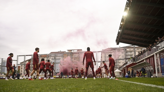 Torino's Fc player during a Torino FC Training session at Stadio Filadelfia in Turin - Wednesday, April 10, 2024. Sport - soccer-EXCLUSIVE TORINO FC (Photo by Fabio Ferrari/LaPresse)