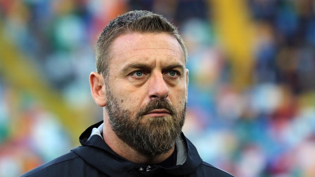 RomaÕs head coach Daniele De Rossi during the Serie A soccer match recovery between Udinese and Roma at the Bluenergy Stadium in Udine, north east Italy - Thursday, April 25, 2024. Sport - Soccer (Photo by Andrea Bressanutti/Lapresse)