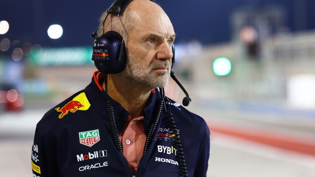 BAHRAIN, BAHRAIN - FEBRUARY 22: Adrian Newey, the Chief Technical Officer of Oracle Red Bull Racing looks on in the Pitlane during day two of F1 Testing at Bahrain International Circuit on February 22, 2024 in Bahrain, Bahrain. (Photo by Mark Thompson/Getty Images)