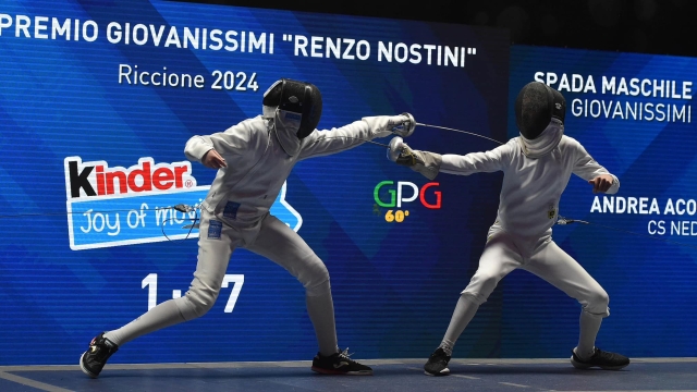 Riccione, 1-8 Maggio 2024 
 60° Gran Premio Giovanissimi "Renzo Nostini" 
In foto: IZZO VS ACOCELLA 
Foto: TRIFILETTI Andrea / Bizzi Team
