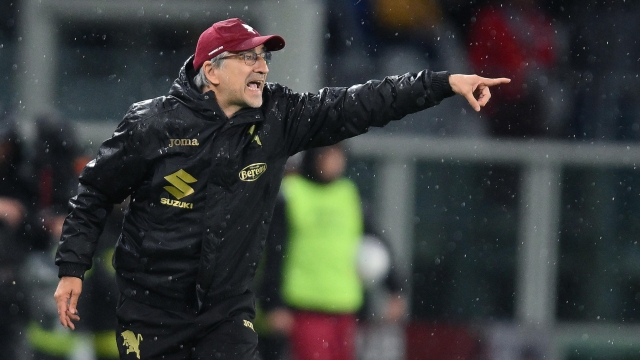 Torino coach Ivan Juric gesture during the italian Serie A soccer match Torino FC vs Bologna FC at the Olimpico Grande Torino Stadium in Turin, Italy, 3 May 2024 ANSA/ALESSANDRO DI MARCO