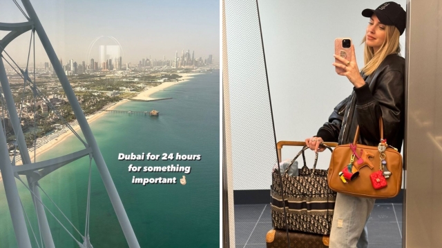 Chiara Ferragni vola a Dubai: "24 ore per qualcosa di importante"