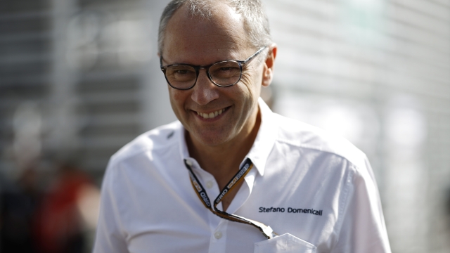 MEXICO CITY, MEXICO - OCTOBER 28: Stefano Domenicali, CEO of the Formula One Group, walks in the Paddock prior to practice ahead of the F1 Grand Prix of Mexico at Autodromo Hermanos Rodriguez on October 28, 2022 in Mexico City, Mexico. (Photo by Chris Graythen/Getty Images)