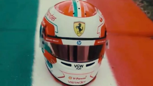 Casco Leclerc Imola