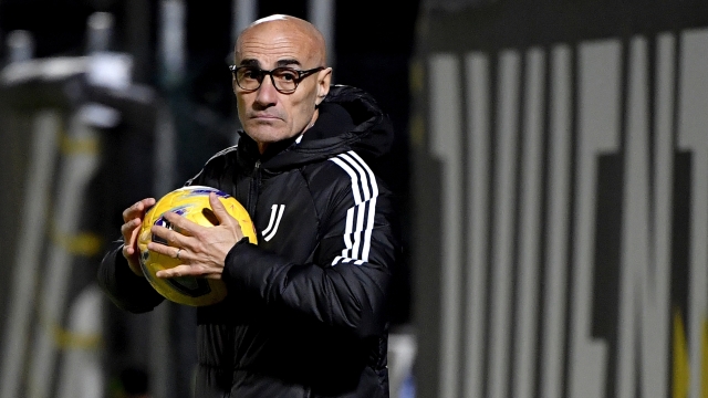 VINOVO, ITALY - MARCH 04: Juventus Under 19 head coach Paolo Montero during the Primavera 1 match between Juventus U19 and Sassuolo U19 at Juventus Center Vinovo on March 04, 2024 in Vinovo, Italy. (Photo by Filippo Alfero - Juventus FC/Juventus FC via Getty Images)