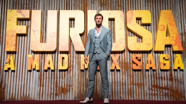 LONDON, ENGLAND - MAY 17: Chris Hemsworth attends the UK premiere of "Furiosa: A Mad Max Saga" at the BFI IMAX Waterloo on May 17, 2024 in London, England.  (Photo by Jeff Spicer/Getty Images)