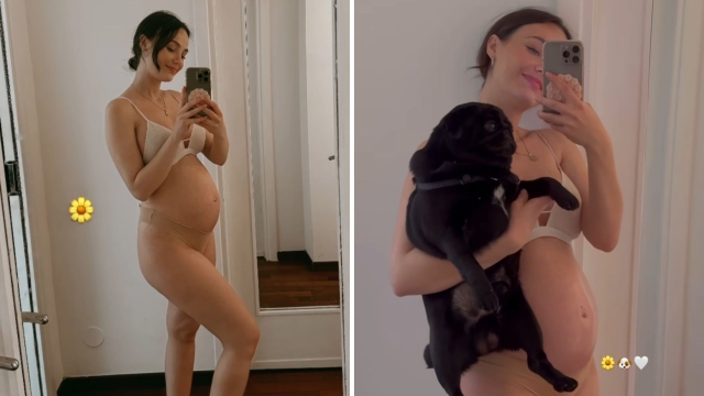 Rosalinda Cannavò mostra il pancione di 7 mesi e svela i piani in attesa del parto