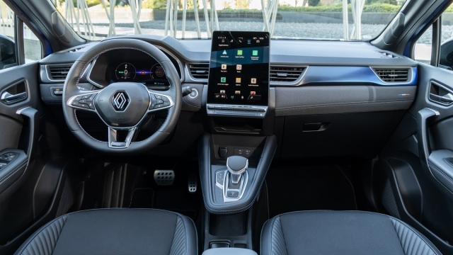 Renault Captur E-Tech full hybrid 145, infotainment