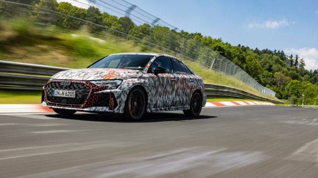 Lap record for new Audi RS 3 preproduction model