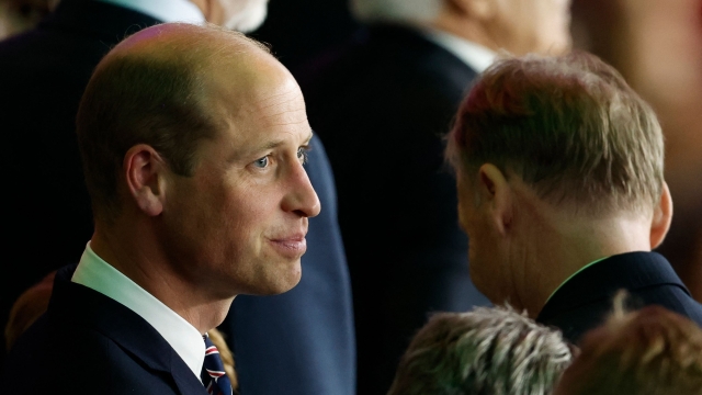 Britain's Prince William, Prince of Wales, reacts at the end of the UEFA Euro 2024 final football match between Spain and England at the Olympiastadion in Berlin on July 14, 2024. (Photo by Odd ANDERSEN / AFP)