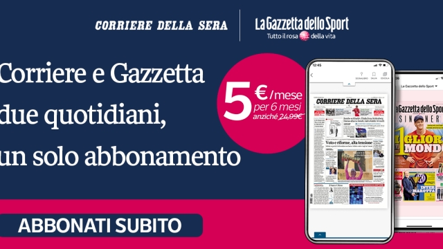 Corriere e Gazzetta promo