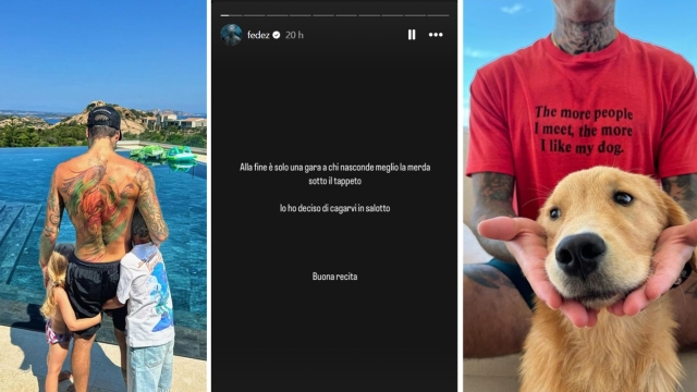 Fedez su Instagram