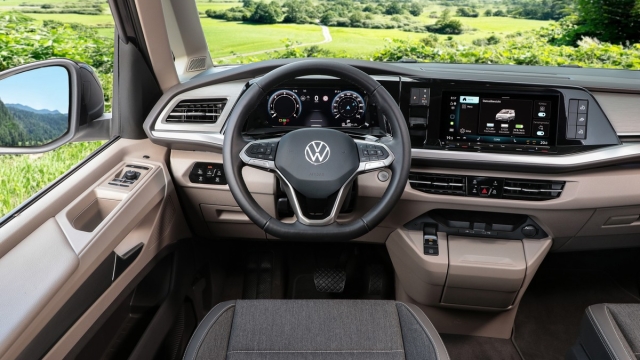 Volkswagen California 2024, visione interni