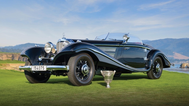 Mercedes winner of pebble beach