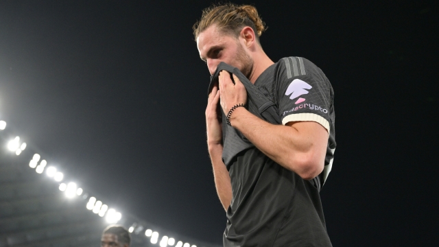 Juventus’ Adrien Rabiot during the Serie A Tim soccer match between Lazio and Juventus at the Rome's Olympic stadium, Italy - Saturday March 30, 2024 - Sport  Soccer ( Photo by Alfredo Falcone/LaPresse )