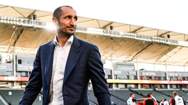 CARSON, CALIFORNIA - JULY 27: Giorgio Chiellini during the Pre-Season Friendly match between Juventus and AC Milan at Dignity Health Sports Park on July 27, 2023 in Carson, California. (Photo by Daniele Badolato - Juventus FC/Juventus FC via Getty Images)