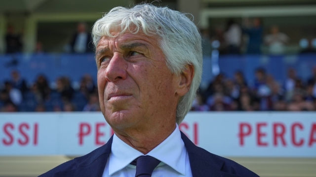 Atalanta?s head coach Gian Piero Gasperini during the Serie A soccer match between Atalanta and Fiorentina  at the Gewiss Stadium in Bergamo, north Italy - Sunday, September 15 , 2024. Sport - Soccer . (Photo by Spada/Lapresse)