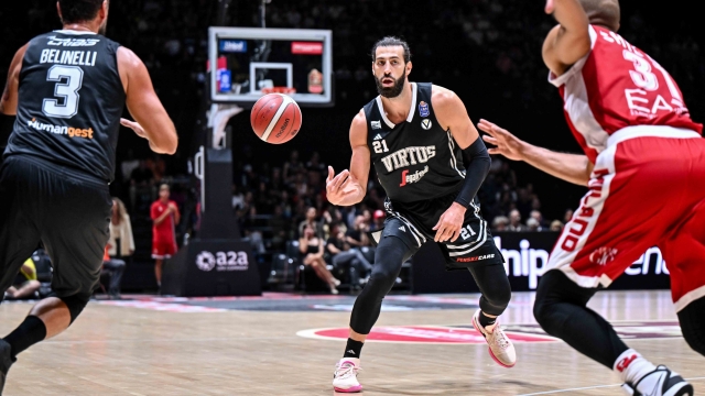 Tornik'e Shengelia
EA7 Emporio Armani Olimpia Milano - Segafredo Virtus Bologna
Frecciarossa Supercoppa 2024 -  Finale
Legabasket LBA Serie A UnipolSai 2024-2025
Bologna, 22/09/2024
Foto L.Canu / Ciamillo-Castoria