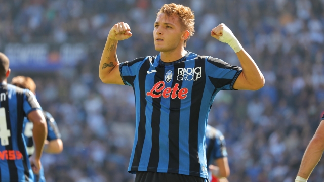 Atalanta's Mateo Retegui celebrates after goal 1-1 during the Italian Serie A soccer match Atalanta BC vs ACF Fiorentina at Gewiss Stadium in Bergamo, Italy, 15 September 2024.
ANSA/MICHELE MARAVIGLIA