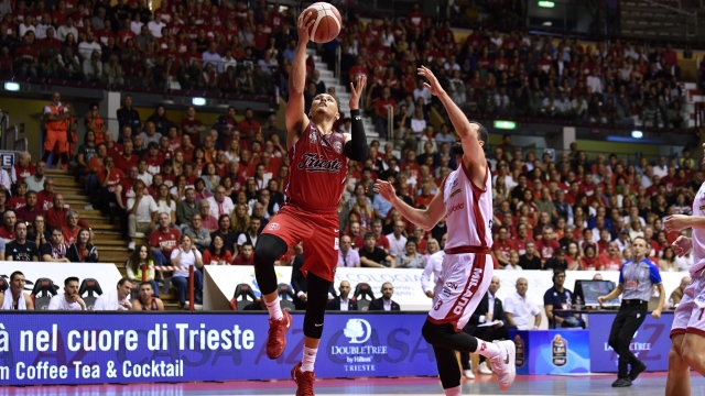 Colbey Ross Pallacanestro Trieste - EA7 Emporio Armani Olimpia Milano LBA Legabasket Serie A Unipol 2024/2025 Trieste, 29/09/2024 Foto Ruzzier / Ciamillo-Castoria