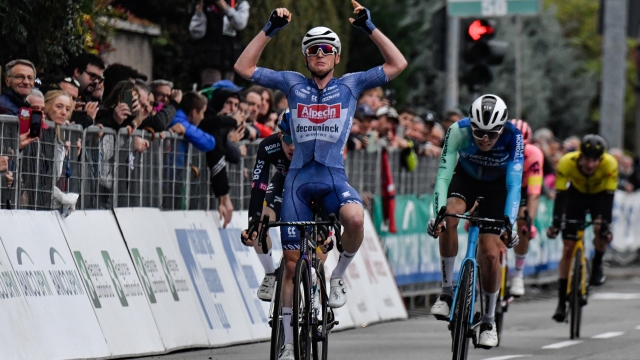 Coppa Bernocchi 2024 - 105th Edition - Legnano - Legnano 174,34 km - 07/10/2024 - Stan Van Tricht (BEL - Alpecin - Deceuninck) - photo Tommaso Pelagalli/SprintCyclingAgency©2023