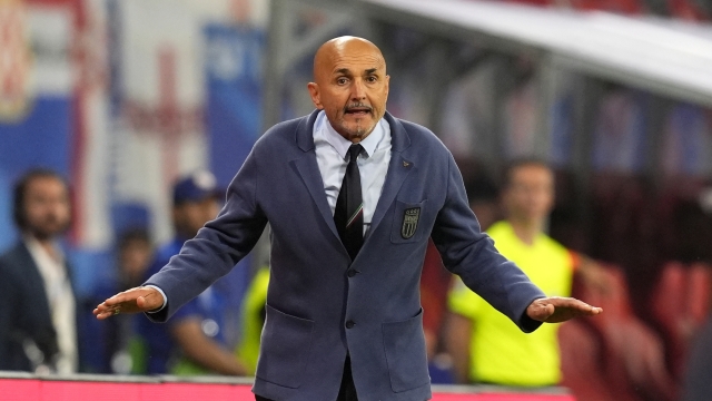 Italy's head coach Luciano Spalletti during the Euro 2024 soccer match between Croatia and Italy at the Leipzig stadium, Lipsia, Germany - Monday 24, June, 2024. Sport - Soccer. (Photo by Fabio Ferrari/LaPresse)