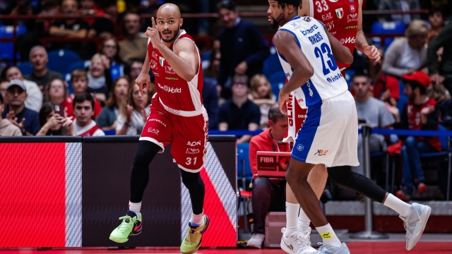 Shavon Shields EA7 Emporio Armani Olimpia Milano - Pallacanestro Germani Brescia UnipolSai LegaBasket Serie A 2024.25 Milano, 13/10/2024 Foto MarcoBrondi // CIAMILLO-CASTORIA