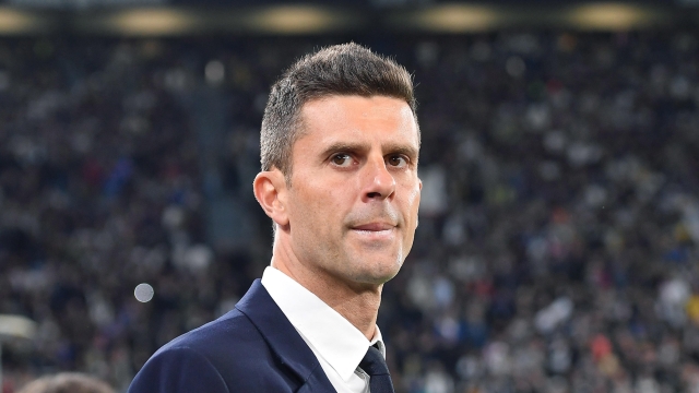 Juventus coach Thiago Motta gesture during the italian Serie A soccer match Juventus  FC vs SS Lazio at the Allianz Stadium in Turin, Italy, 19 october 2024 ANSA/ALESSANDRO DI MARCO