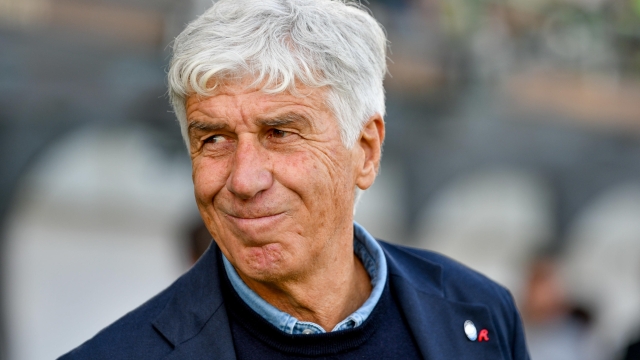 Atalanta's Head Coach Gian Piero Gasperini prior the italian soccer Serie A match between Venezia FC vs Atalanta BC at the Pie1r Luigi Penzo Stadium in Venice, Italy, 20 October 2024. ANSA/Ettore Griffoni