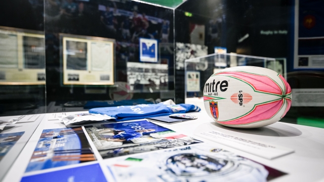 TURIN, ITALY - OCTOBER 23: 'The Heart of Rugby' Exhibition on October 23, 2024 in Turin, Italy. (Photo by Daniele Badolato - Juventus FC/Juventus FC via Getty Images)