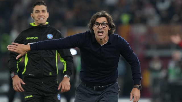 Torino?s head coach Paolo Vanoli during the Serie A EniLive soccer match between Roma and Torino at the Rome's Olympic stadium, Italy - Sunday  October 31, 2024 - Sport  Soccer ( Photo by Alfredo Falcone/LaPresse )