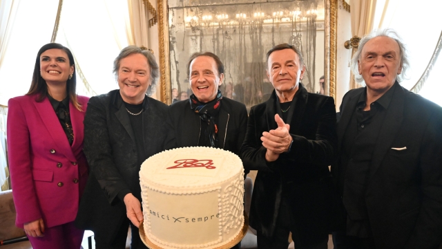 VENEZIA  21/03/24 - La conferenza stampa dei Pooh al museo Correr per il doppio concerto che si terrà in luglio in Piazza San Marco. Red Canzian, Dodi Battaglia,Riccardo Fogli e Roby Facchinetti. ©Andrea Pattaro/Vision  - La conferenza stampa dei Pooh al museo Correr per il doppio concerto che si terrà in luglio in Piazza San Marco. - fotografo: ©Andrea Pattaro/Vision