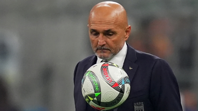 Italy’s Luciano Spalletti during the Uefa Nations League soccer match between Italy and France at the San Siro Stadium in Milan, north Italy - Sunday , November 17 , 2024. Sport - Soccer . (Photo by Spada/LaPresse)